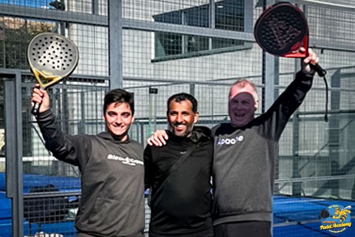 5-Days Intensive Padel Clinic, Camp, number one Academy, Best Padel training in Barcelona, Spain, intermediate level, from Bahrain, one on one sessions at SorliSports Apache, Black Crown, bee-padel