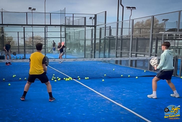 Sergi Marti and Aleix Marti top padel trainers, teaching how to attack and defence, Intensive Padel training, Clinic, Academy, Maresme, Catalunya, Barcelona, Spain, Eventbooking.top and bee-padel.com