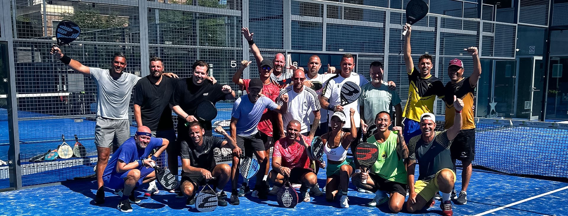 Padel Participants Overview Padel Academy, Camp, Training