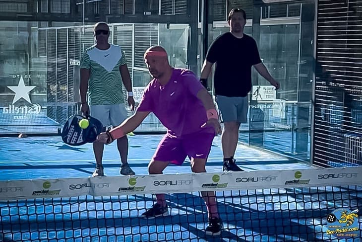 Welcome to the Advanced Level 2 Padel Guide to the Intensive Padel Experience!. Advanced chiquita volley ttraining session during clinic, Barcelona
