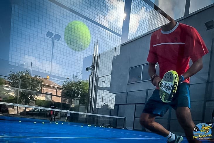 advanced padel mastery cours of the wall backhand intensive repetitions