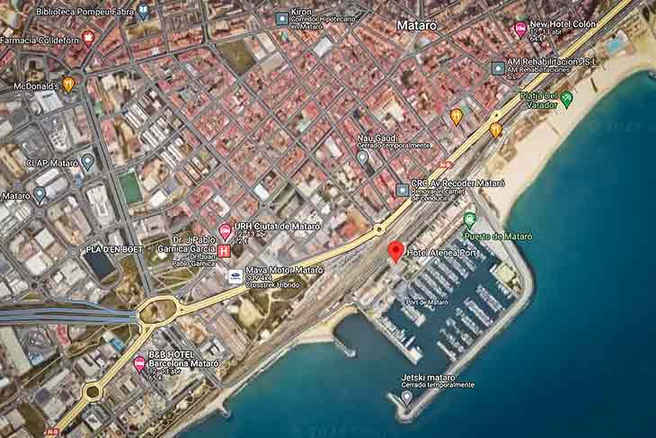 Hotel Atenea Port Mataró****, Super nd best Padel Academy 2024, number one world wide, prefered Hotel for groups