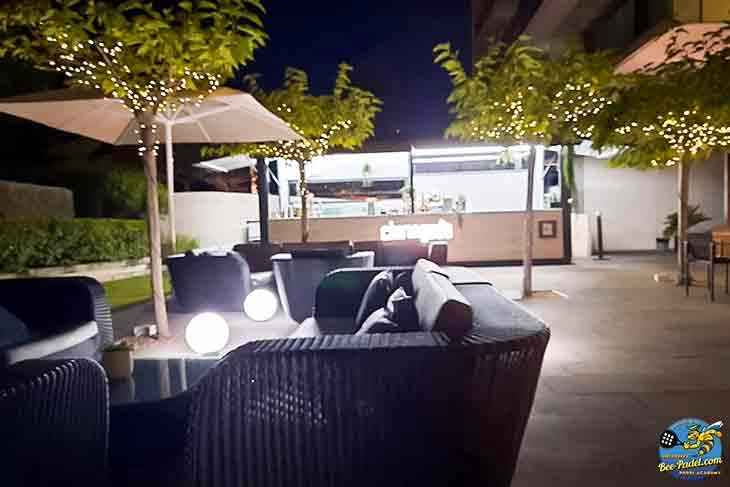 Outdoor Terrace Dining at Hotel Atenea Port Mataró | Casual & Fine Dining Outdoor terrace at Hotel Atenea Port Mataró offering both casual and fine dining experiences by the sea
