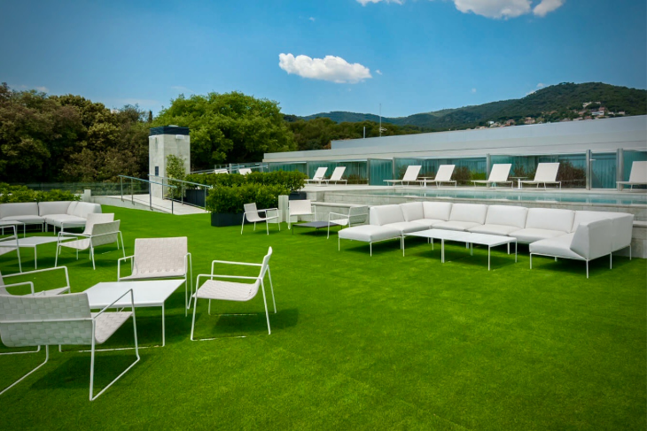 Infinity pool at Hotel Sorli Emocions – premium retreat stay with Event Booking near Barcelona