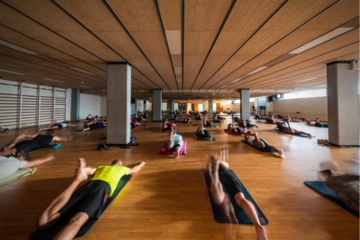 Eventbooking.top exclusive group fitness lessons for members at CNAB Barceloneta, Barcelona